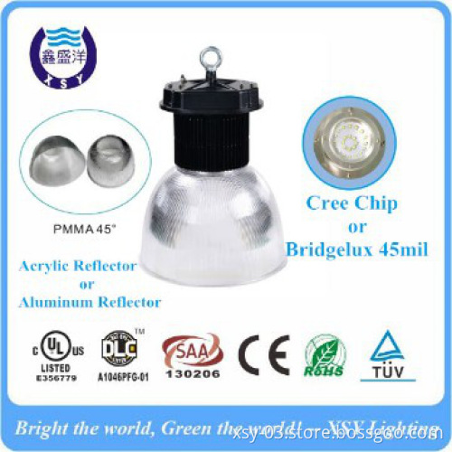 150W DLC high bay, 5 year warranty
